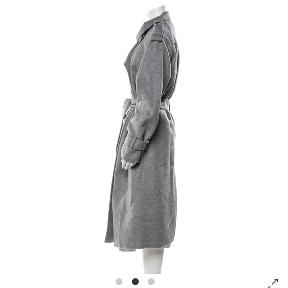 The Kooples Wool-blend Belted Trench Coat. Size 3. NWT - Picture 2 of 9